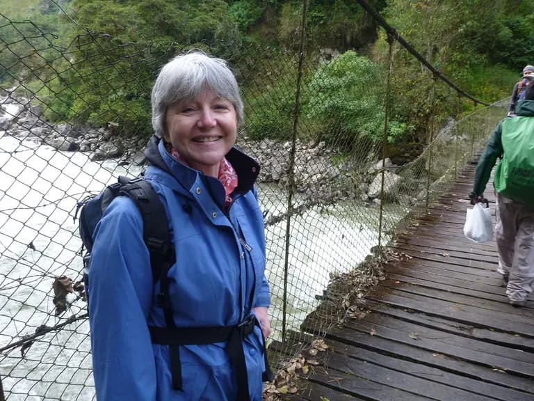 Over 50 hiking 1-day Inca Trail
