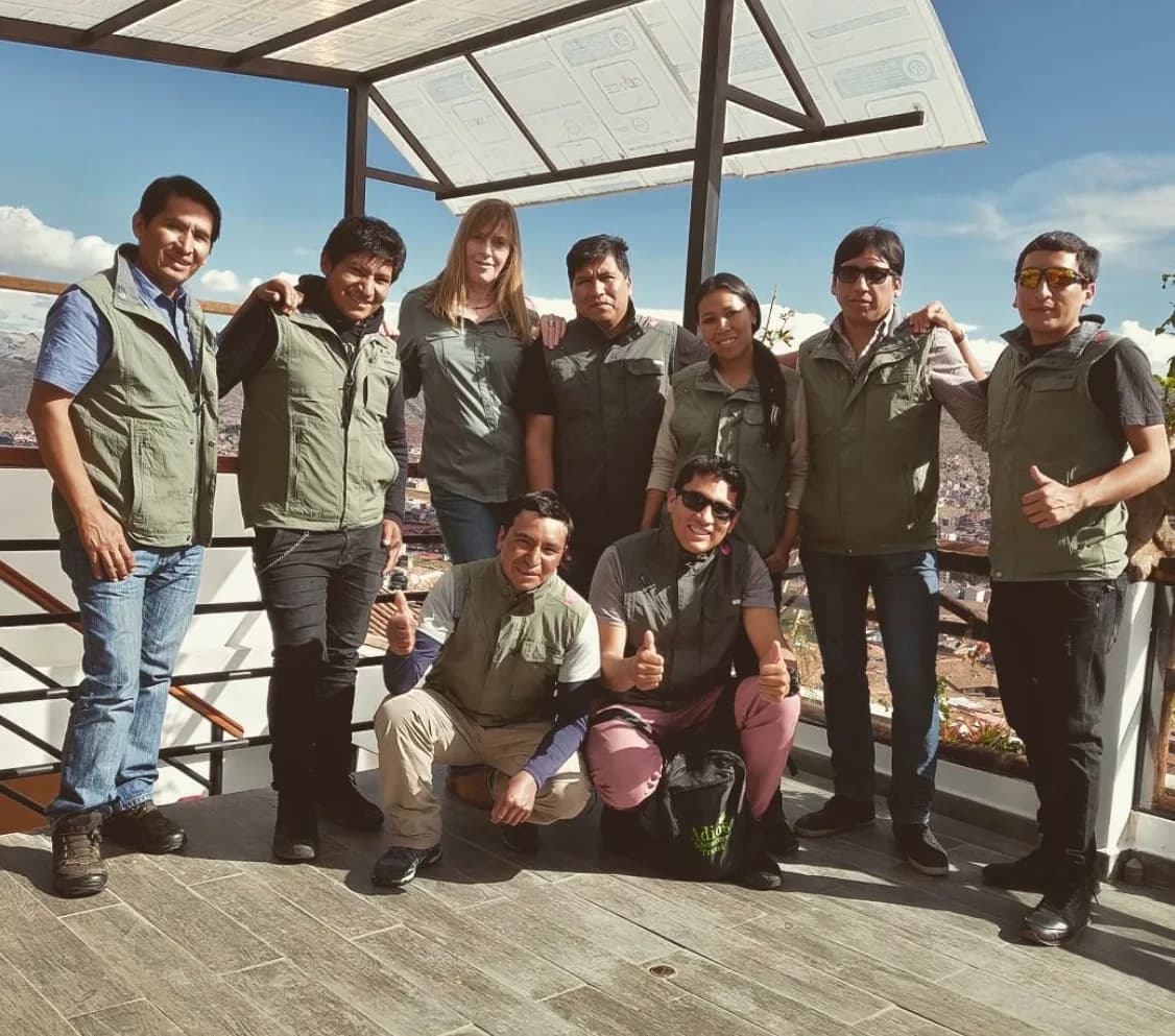 Adios team photo