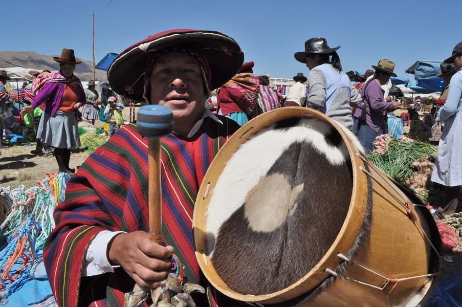Chinchero village Expo festival