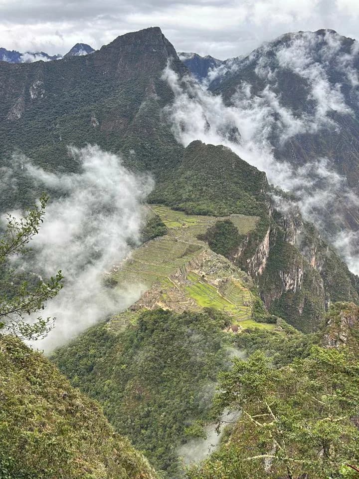View of Machu Picchu from Sungate