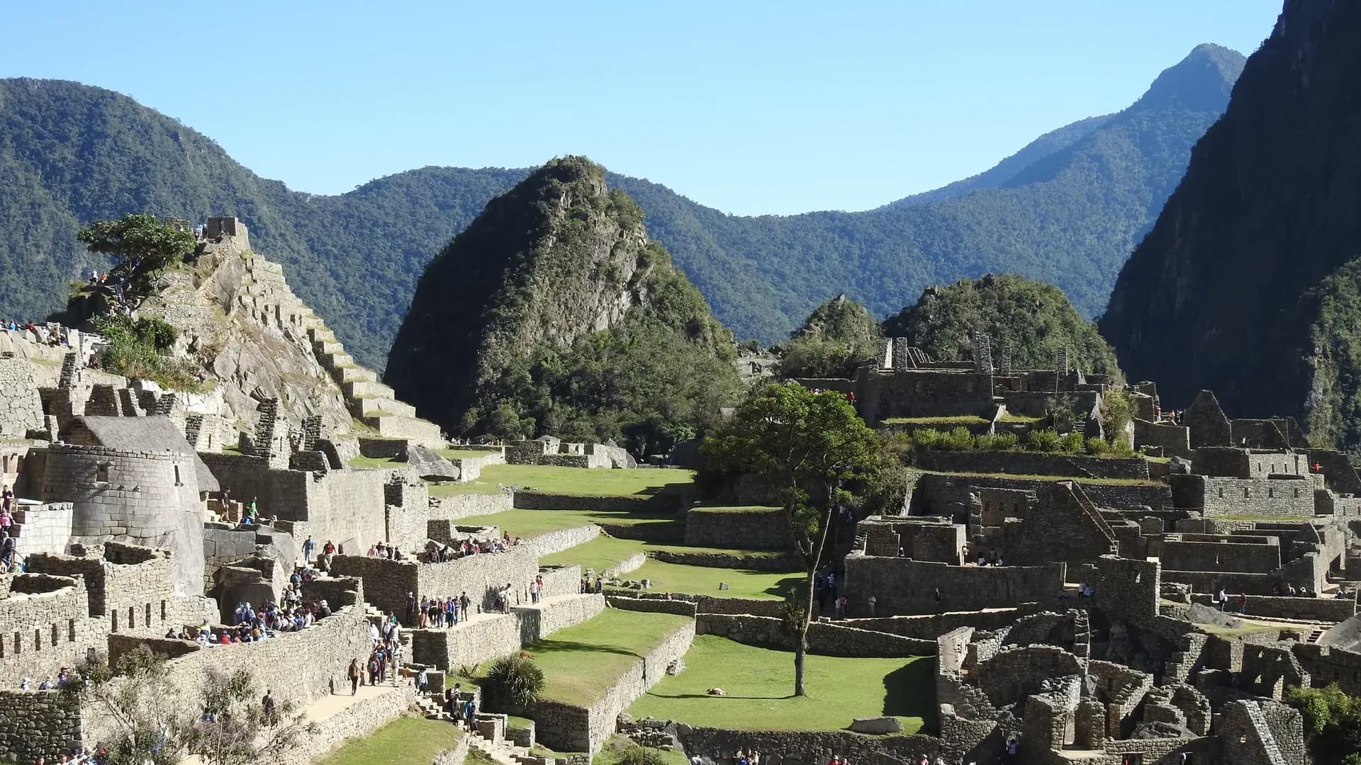 Machu Picchu side view
