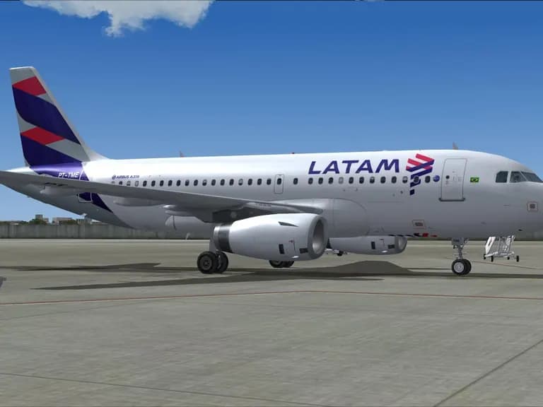 Airlplane 20latam 20airbus 20319 Ffbd58dfbcb7