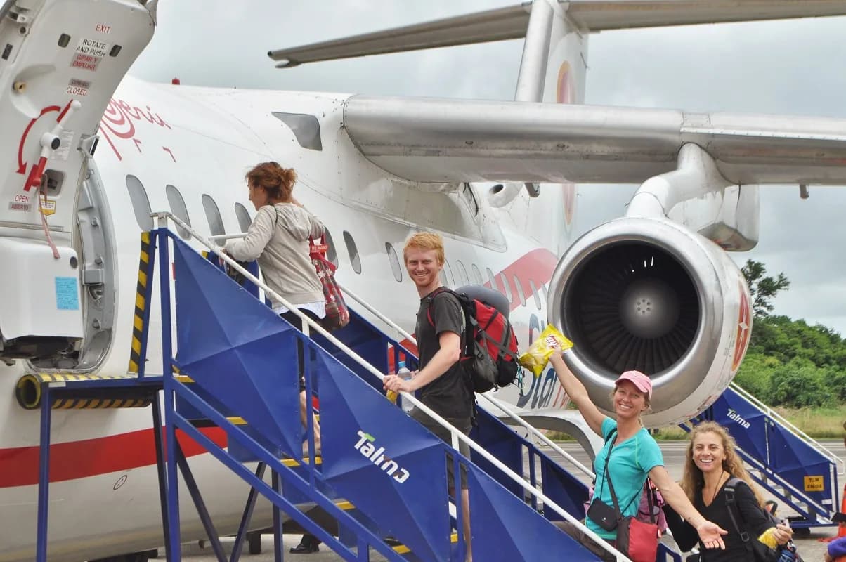Amazon Puerto Maldonado Boarding Flight 9e04b3b9e44b