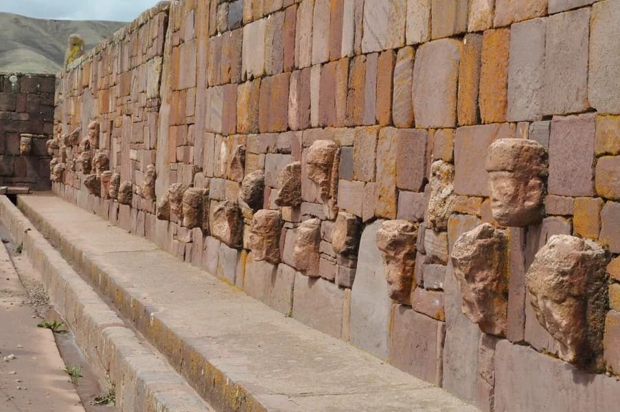 Bolivia Tiwanaku ruins temple