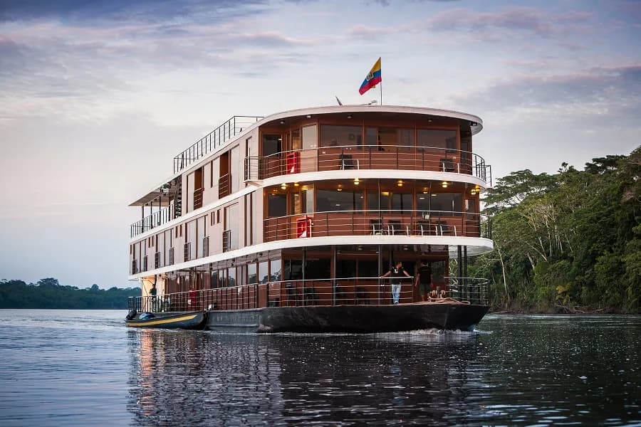 Ecuador adventure in riverboat cruise