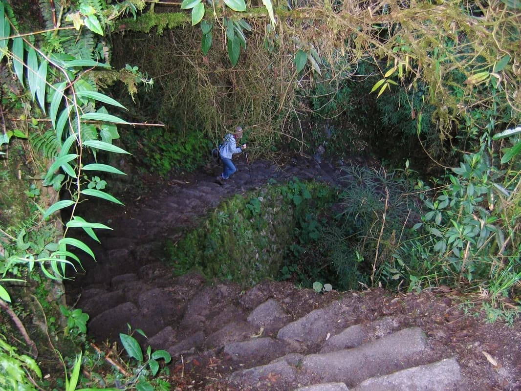 Hike 4 Day Inca Trail Steps 1e64f9193a58