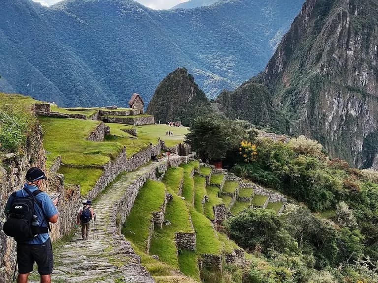 Machu Picchu Hike Upper Terrace 1865839127bb