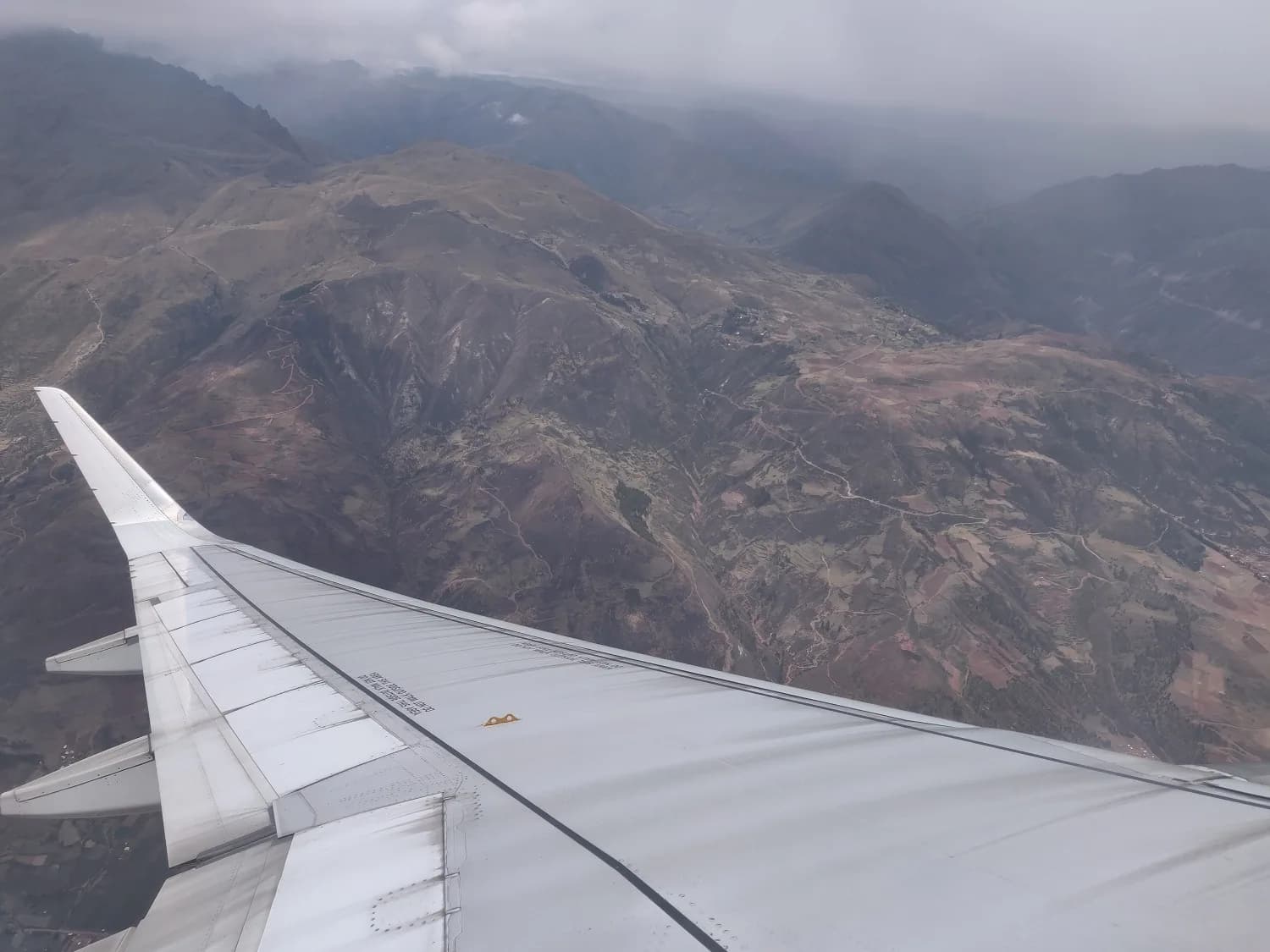 Peru Mountain View From Airplane Dd67894ea82f