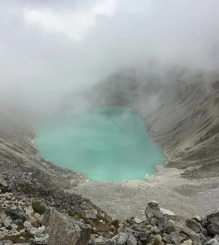 Peru Rainy Season Salkantay Icefall 8799685274e6