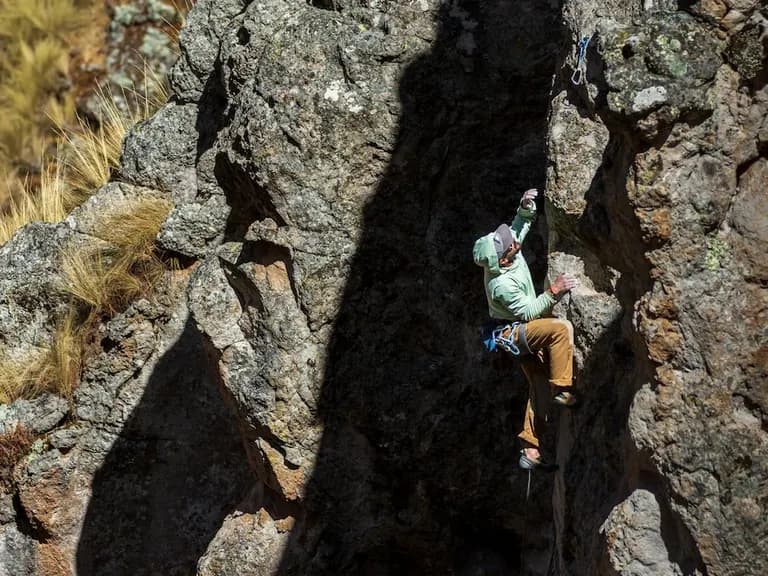 Rock Climb Pitumarca Peru