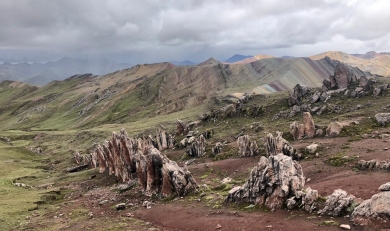 There are 3 Routes to Hike to Rainbow Mountain